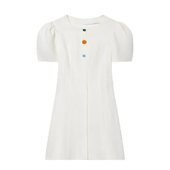 Elegant White Mini Dresses