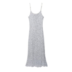 European And American Style Fashionable And Sexy Sequin Sling Dresses