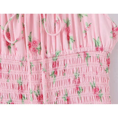 Pretty Girls Floral Print Midi Dresses