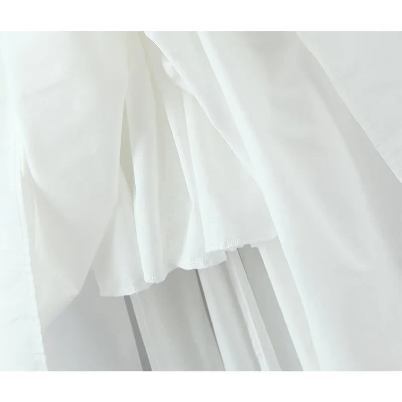 Blue White Holiday Summer Long Dresses