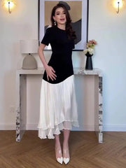 Fake Two-piece Dresses