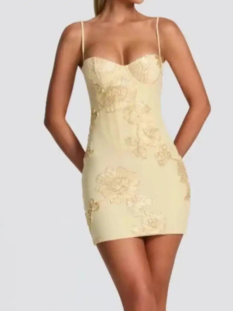 Summer Light Luxury Sleeveless Spliced Waist Slimming Dresses