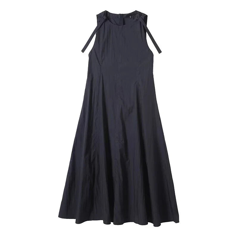 Adjustable Strap Long Dresses