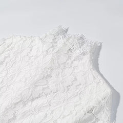 White Lace Maxi Dresses