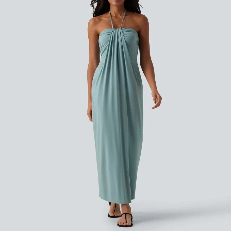 Casual Pleated Design Party Dresses
