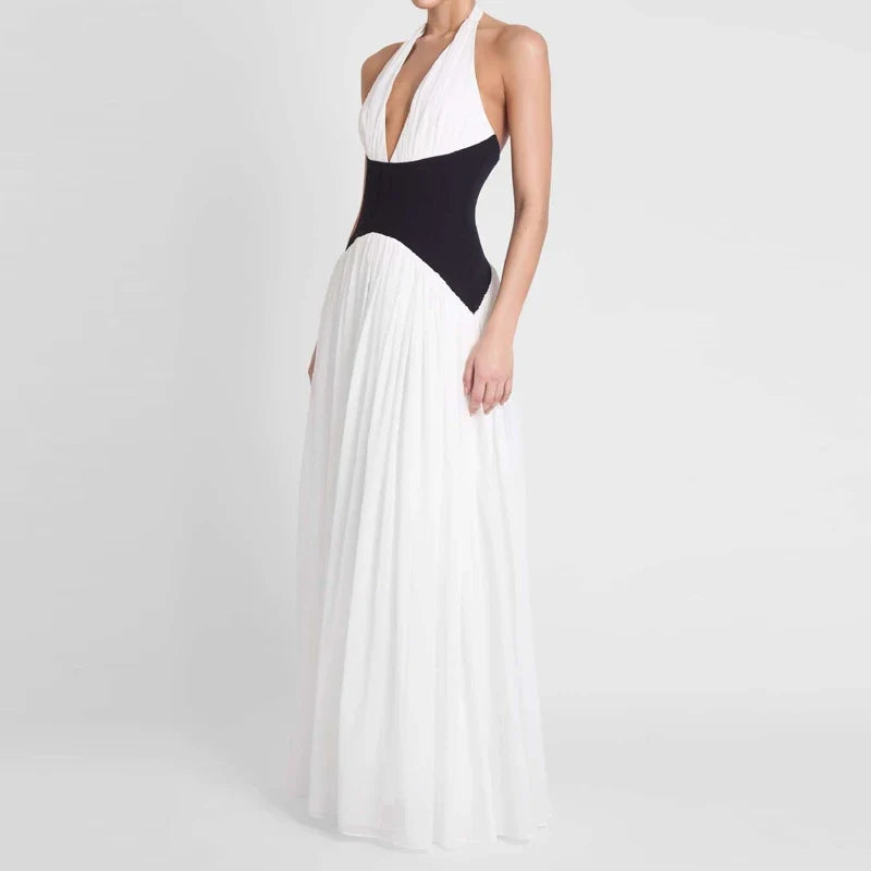 Sexy Backless Party Long Dresses