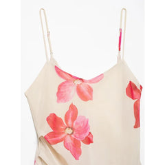 Summer Floral Print Long Dresses