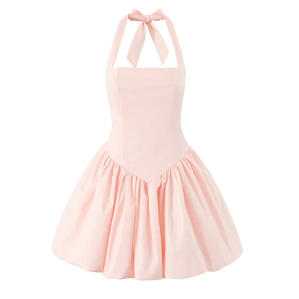Elegant Halter Ball Gown Dresses