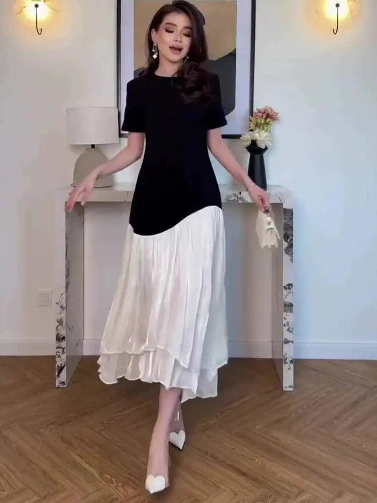 Fake Two-piece Dresses