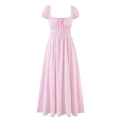 Blue Pink Striped Dresses
