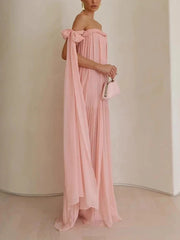 Solid Color Vacation Maxi Dresses