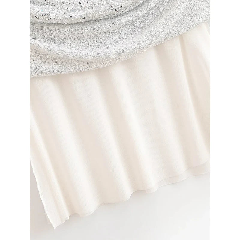 Spaghetti Straps Sequin Long Dresses