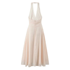 Sexy Elegant Backless Halter Dresses