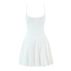 Sexy Sling Knit Mini Dresses
