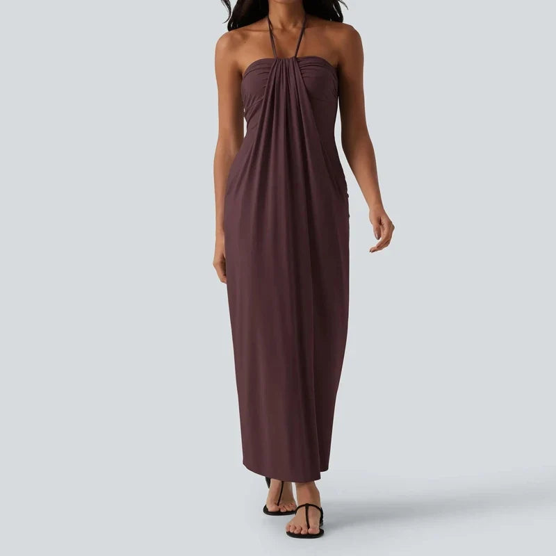 Casual Pleated Design Party Dresses