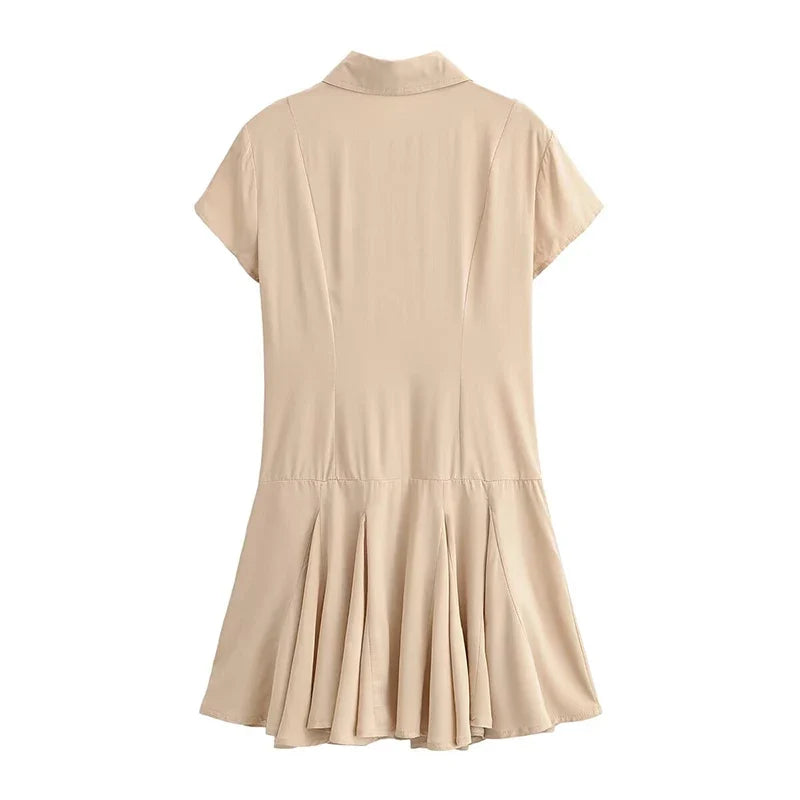 Summer Button Down Shirt Dresses