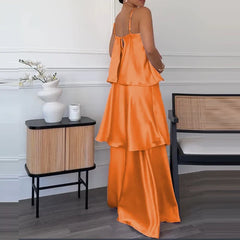Casual Layered Pleated Holiday Dresses