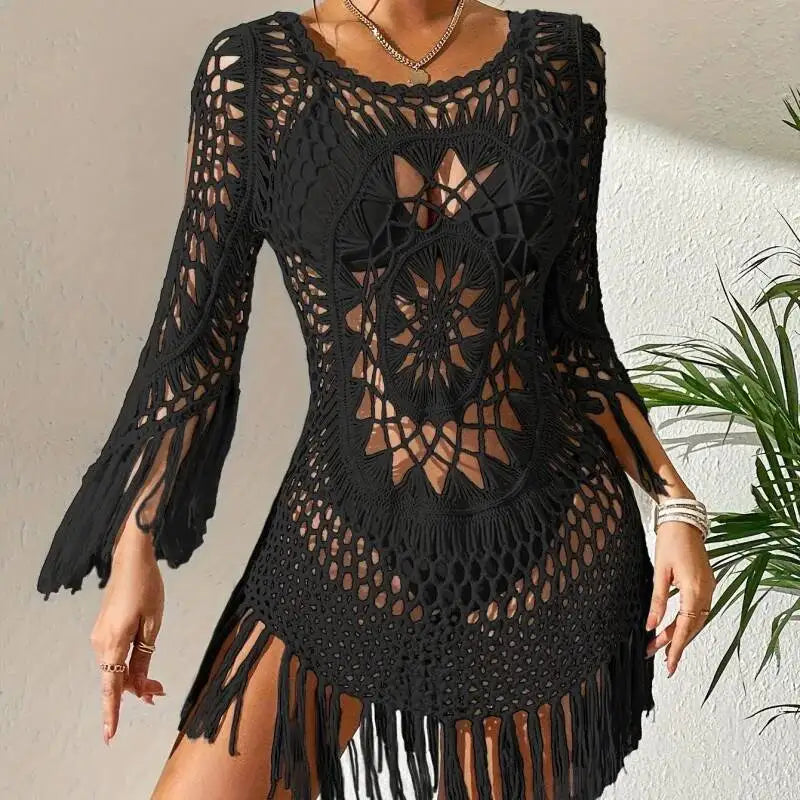 Summer Hand-Crocheted Beach Dresses