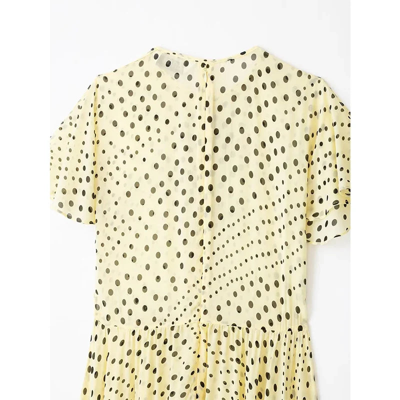 Polka Dot Maxi Dresses