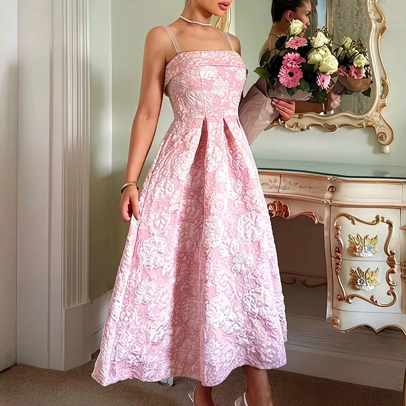 Elegant Backless Long Dresses