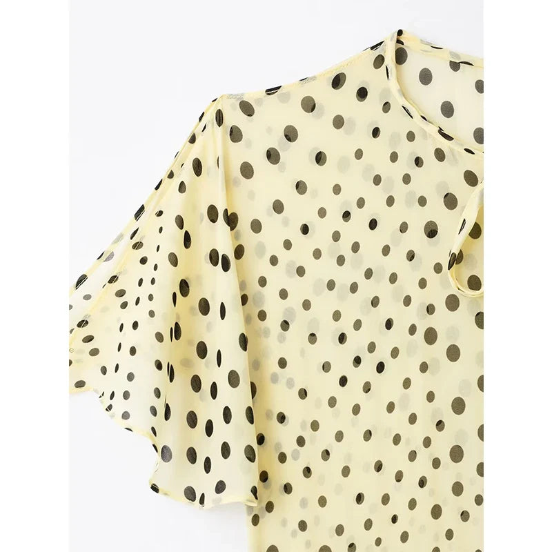 Polka Dot Maxi Dresses