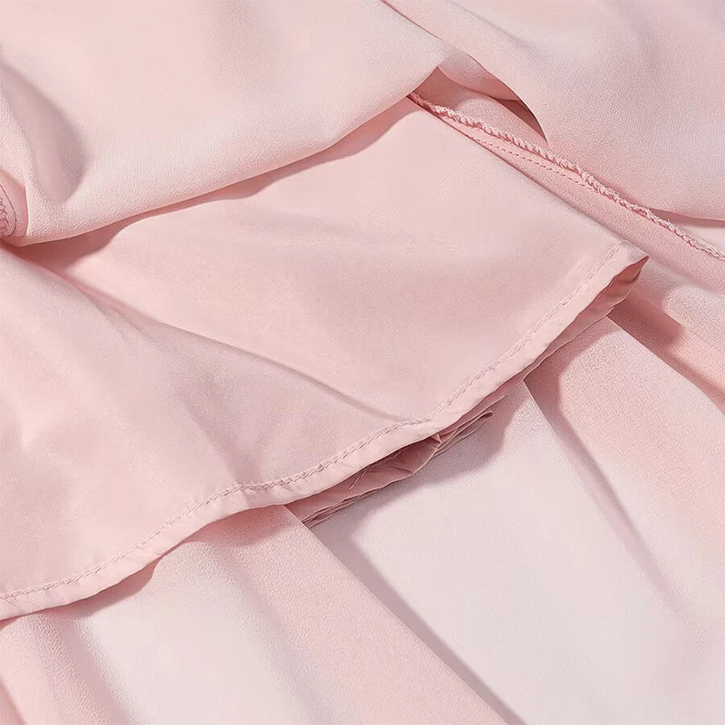Pink Corset Maxi Dresses