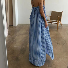 Woman Vintage Backless Party Dresses