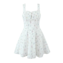 Sexy Slim Fit Short Floral Print Dresses