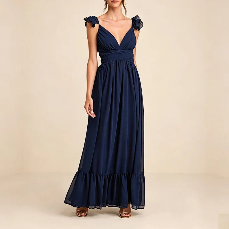 Backless Bandage Casual Dresses