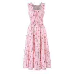 Pretty Girls Floral Print Midi Dresses