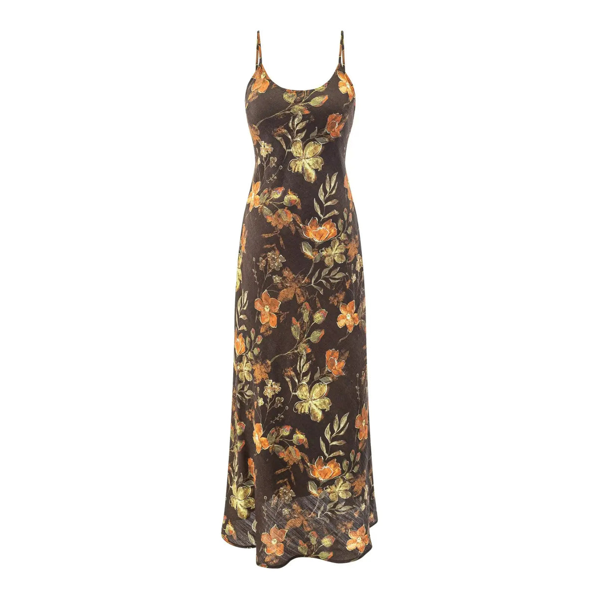 Vintage Boho Style Floral Print Dresses