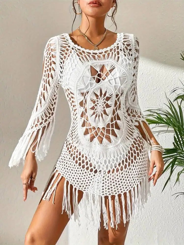 Summer Hand-Crocheted Beach Dresses