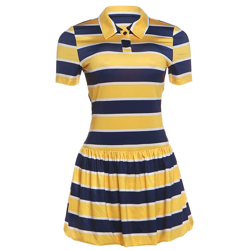 Summer Retro Stripe Dresses