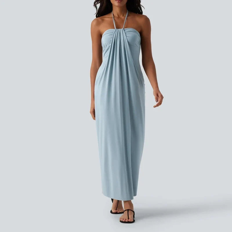 Casual Pleated Design Party Dresses