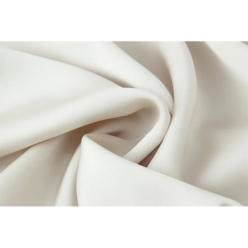 V Neck Satin Sling Long Dresses