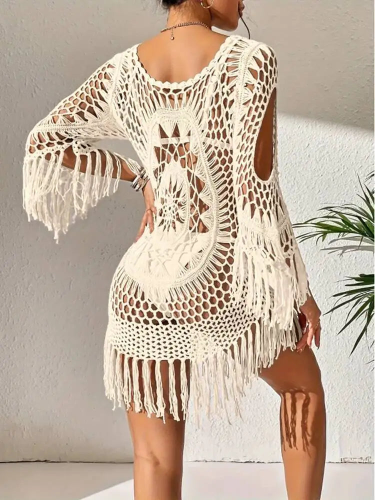Summer Hand-Crocheted Beach Dresses