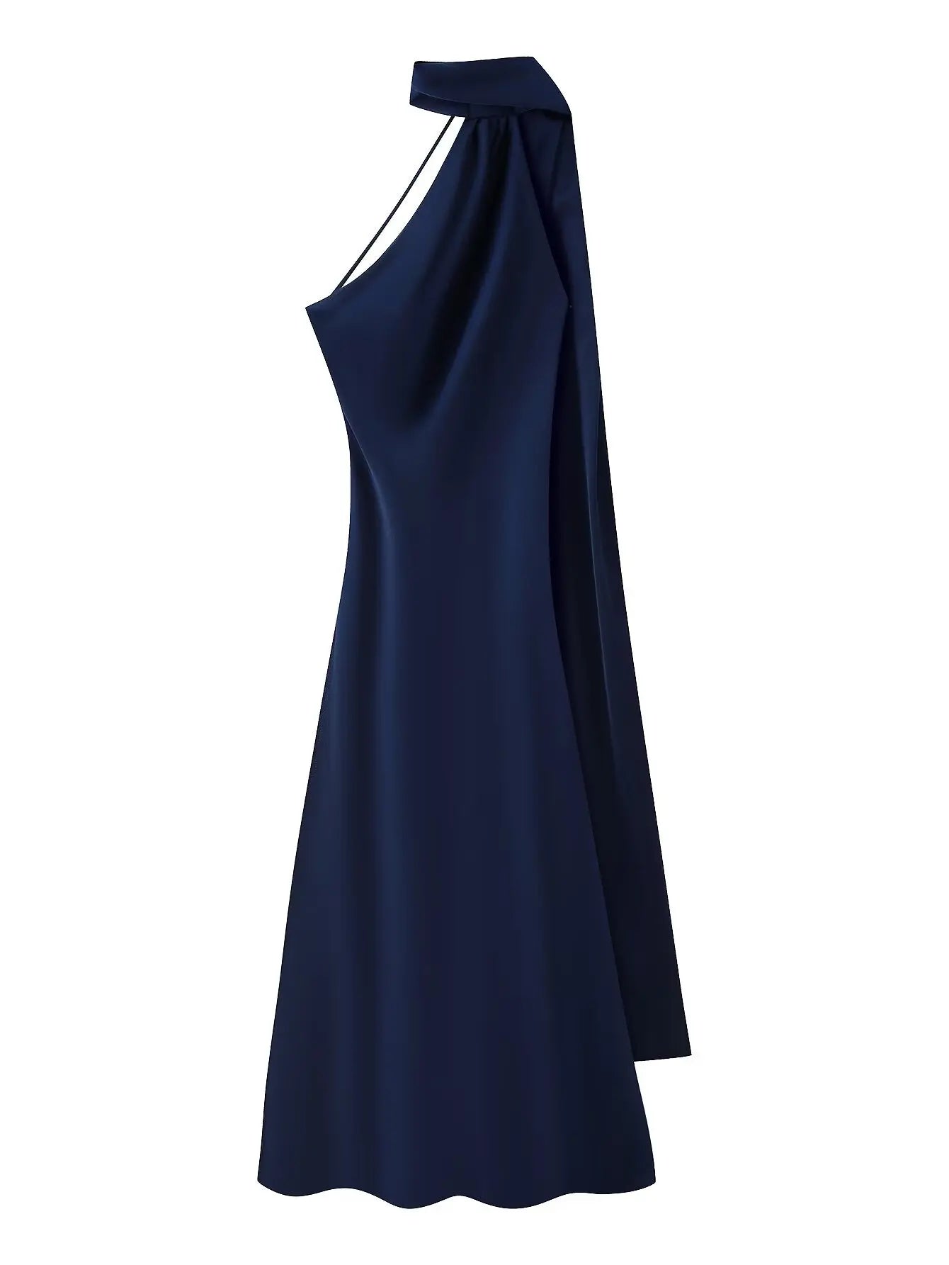 High Street Sexy Elegant Halter Long Dresses