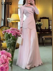Autumn Square Collar Handmade Diamond Ribbon Long Sleeve Slimming Dresses