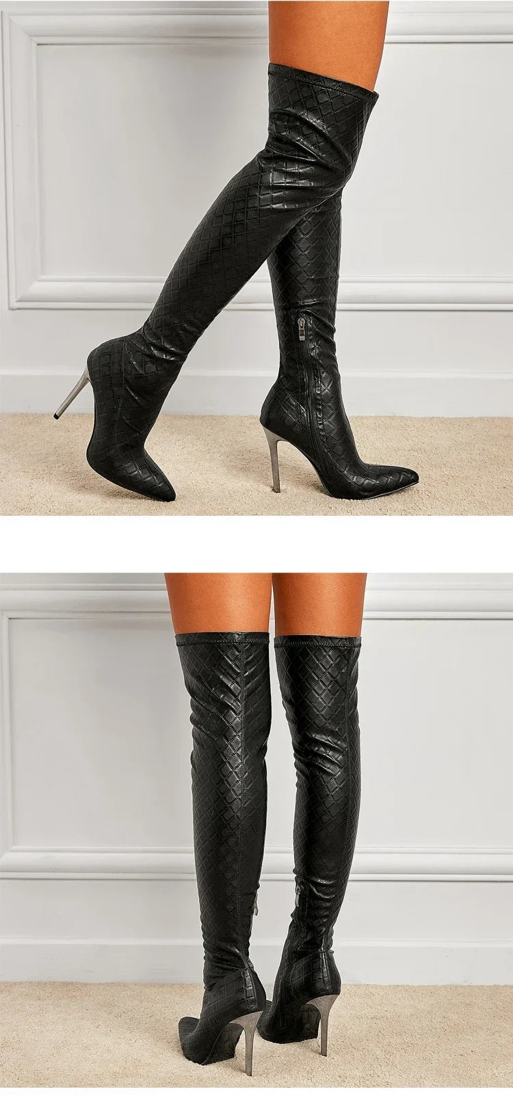 Sexy Pointed Toe Over The Knee Boots