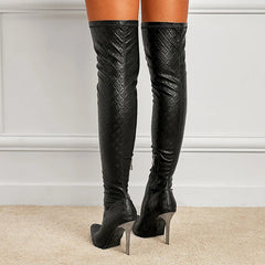 Sexy Pointed Toe Over The Knee Boots