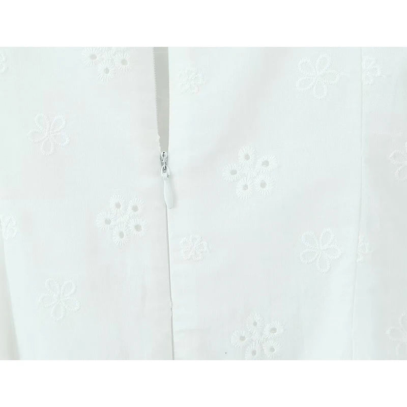 Sexy Sweet White Sling Party Mini Dresses