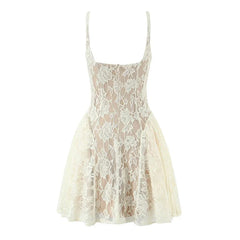 Sexy Party Sleeveless Lace Dresses