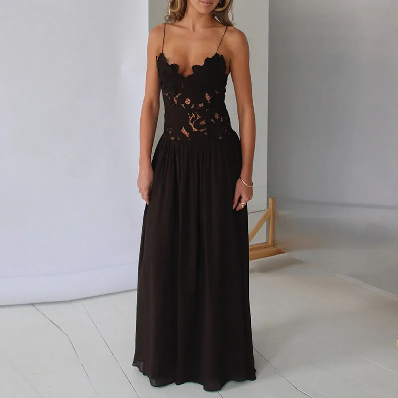 Lace Patchwork Camisole Summer Dresses