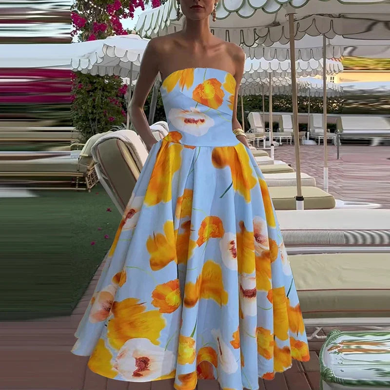Prom Slim High Waist Dresses