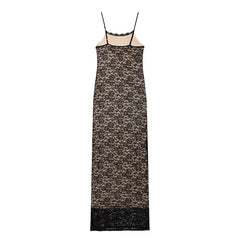 European And American Lace Sling Sexy Dresses