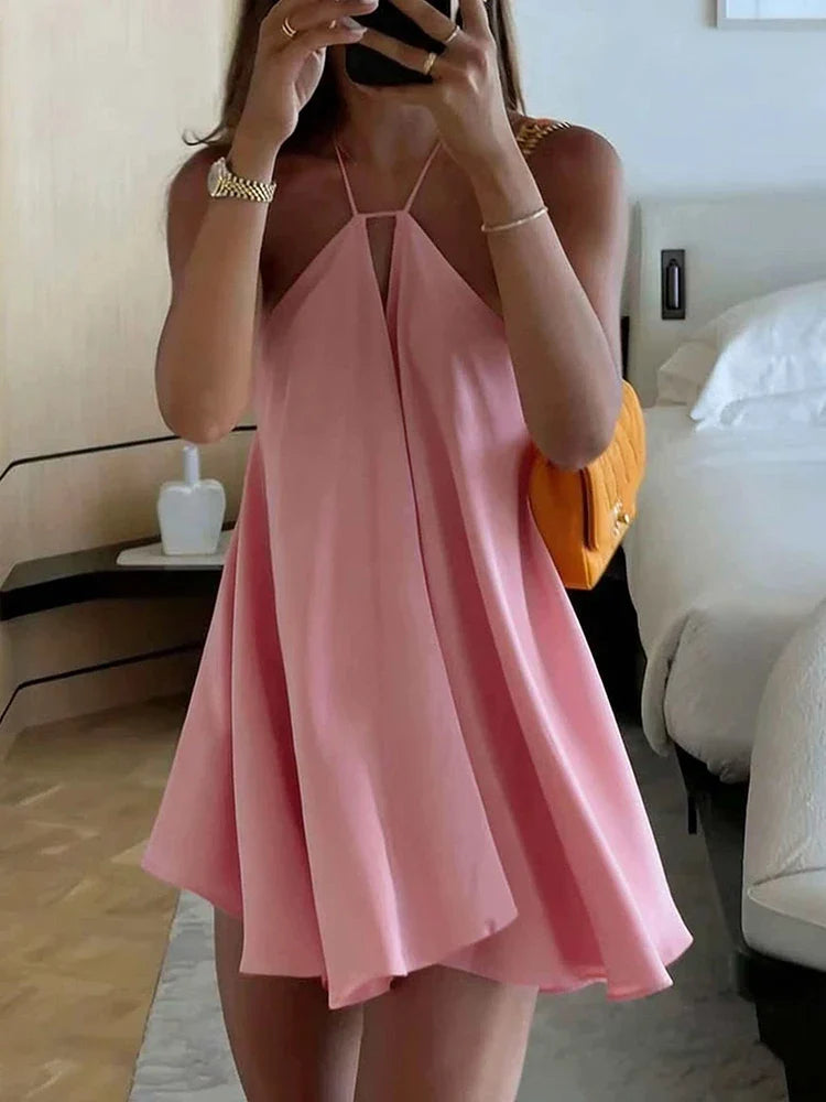Elegant Ladies Loose A-line Dresses
