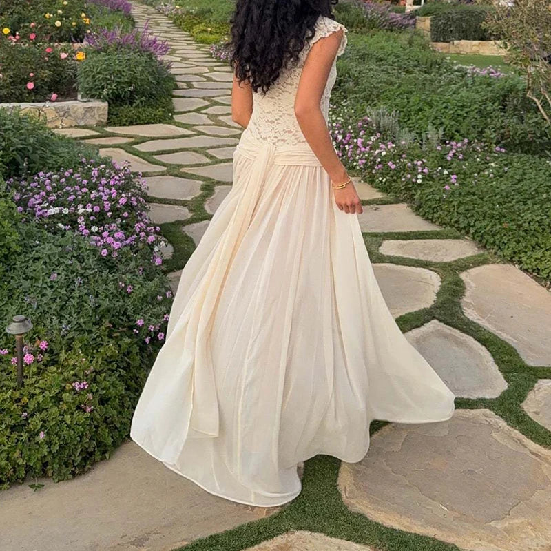 Chic Lace Patchwork Cocktail Dresses