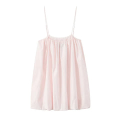 Pink Sling Sleeveless Mini Dresses