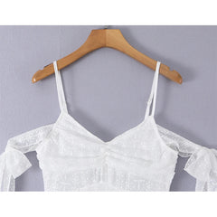 Romantic White Mini Dresses