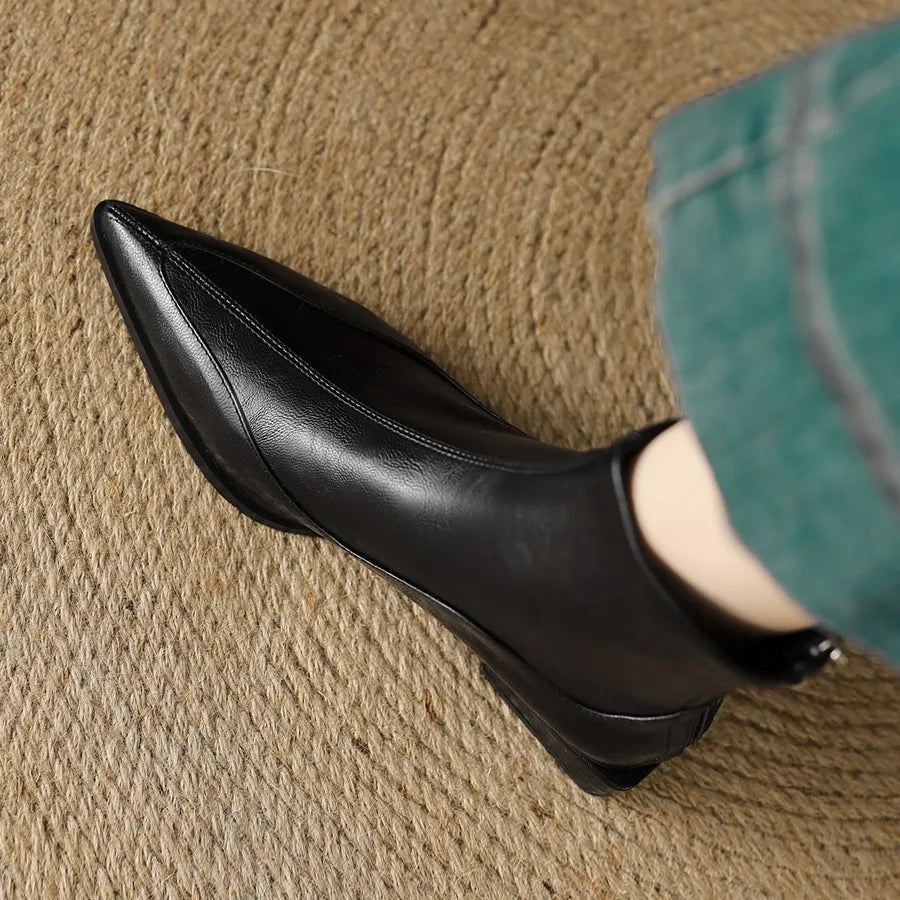 Sharp Pointed Elastic Slim Boots